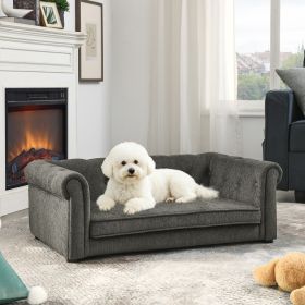 Elegant Rectangle Pet Bed for Small and Medium Dogs, Durable Elevated Dog Sofa Bed, Comfortable Dog Couch Elegant Rectangle Pet Bed for Small and Medium Dogs, Durable Elevated Dog Sofa Bed, Comfortable Dog Couch